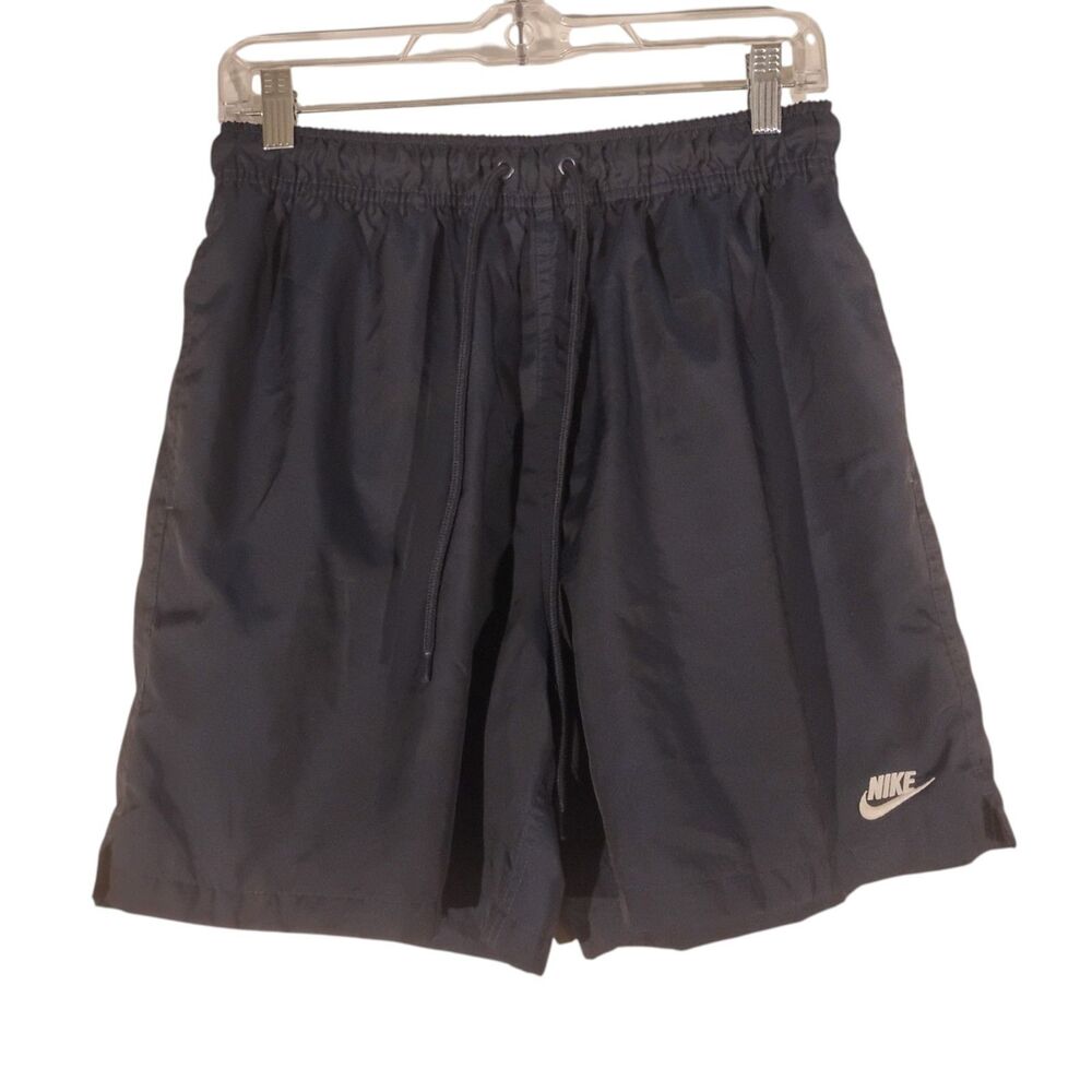 Nike club woven swim shorts mens M Medium navy blue trunks board surf FN3307